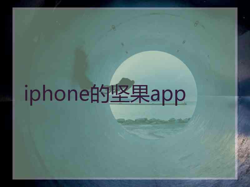 iphone的坚果app iphone的坚果app
