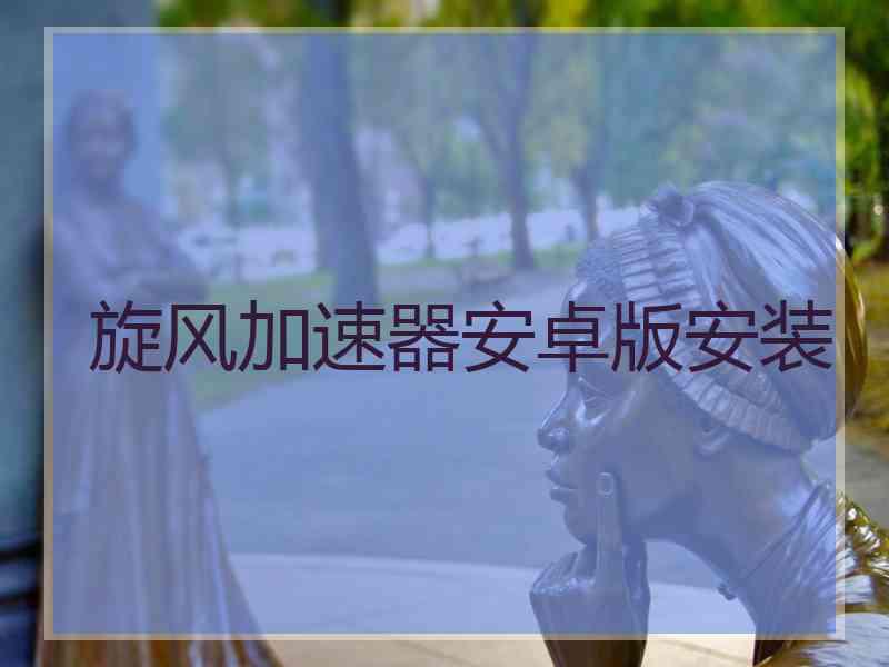 旋风加速器安卓版安装