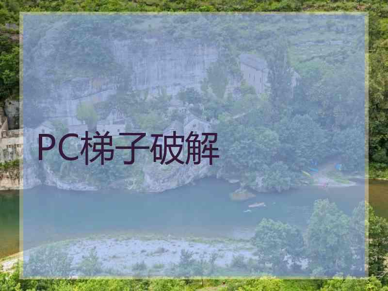 PC梯子破解