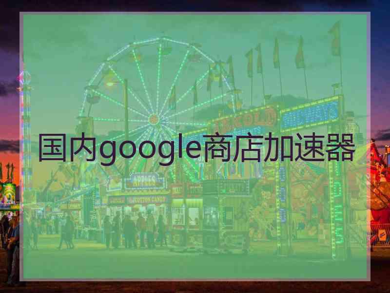 国内google商店加速器