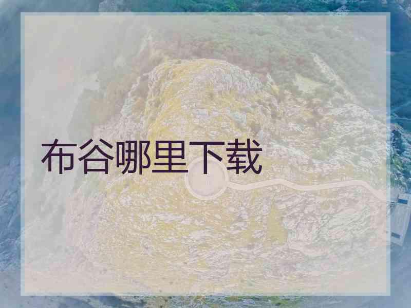布谷哪里下载