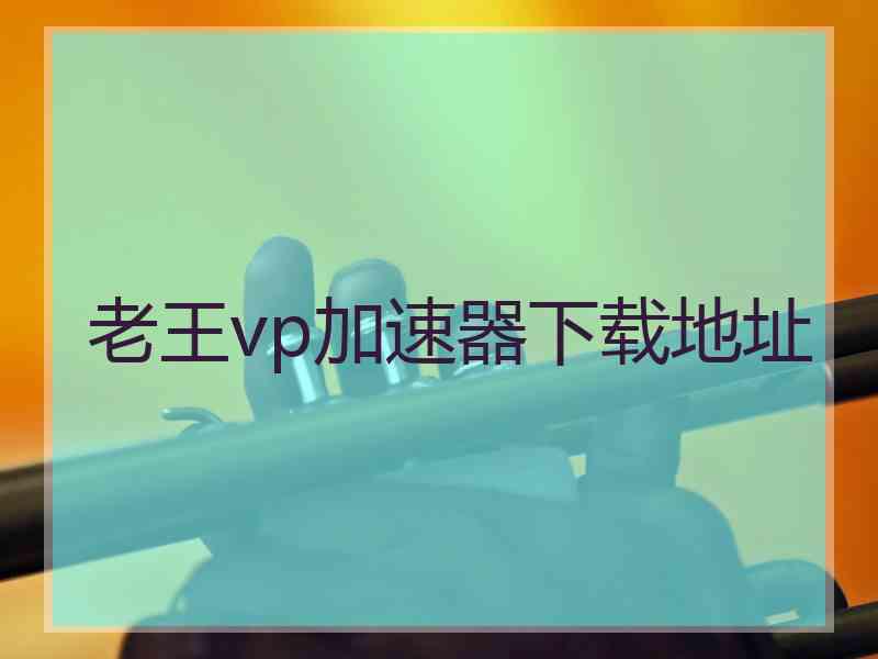 老王vp加速器下载地址