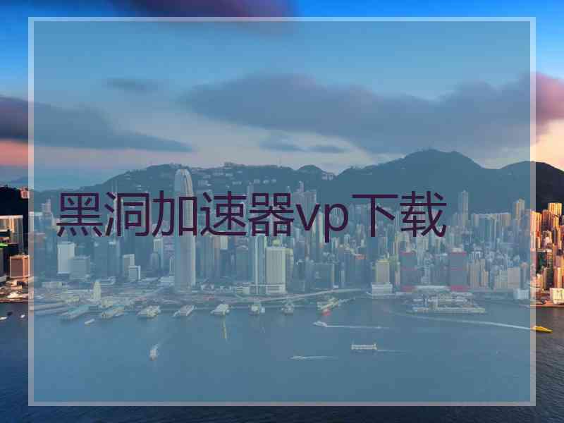 黑洞加速器vp下载