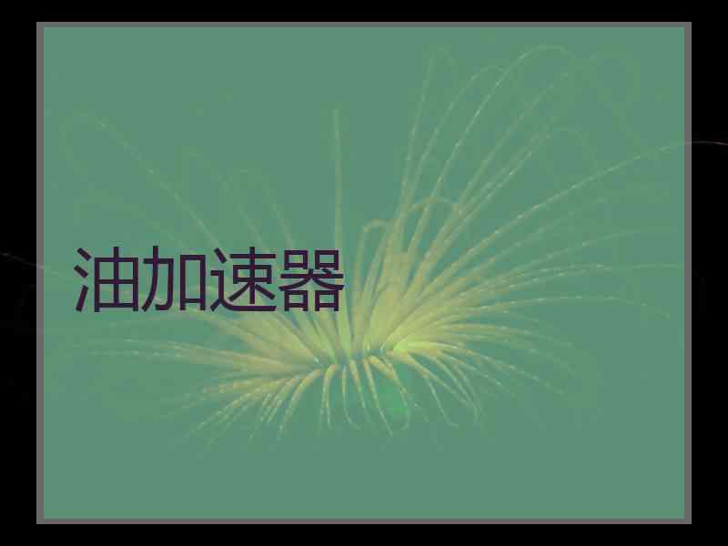 油加速器