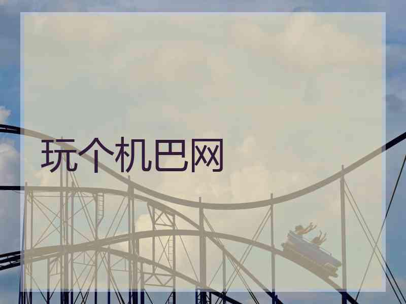 玩个机巴网