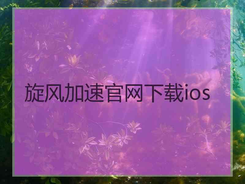 旋风加速官网下载ios