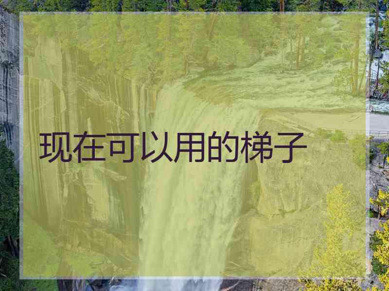 现在可以用的梯子