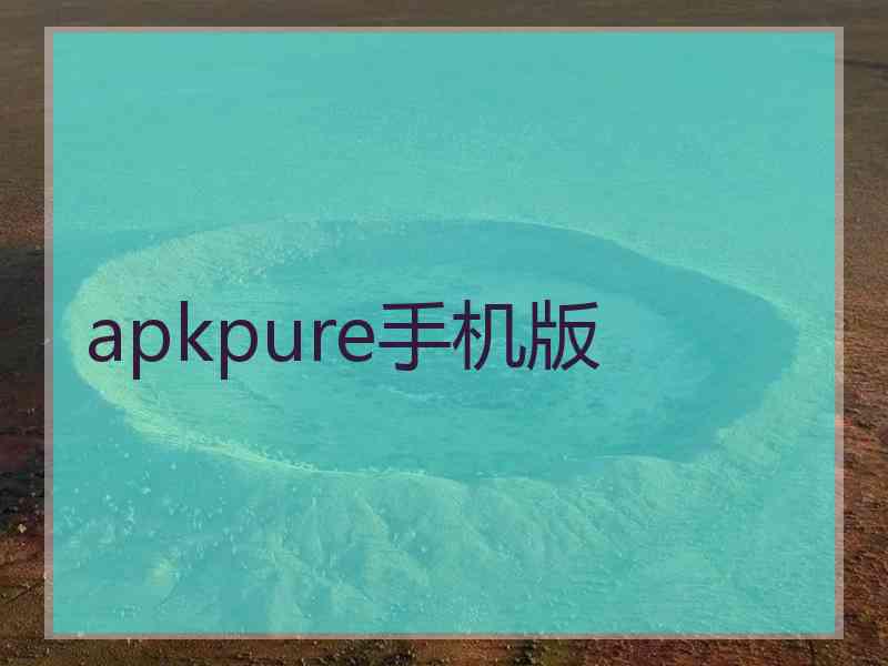 apkpure手机版