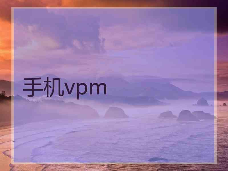手机vpm