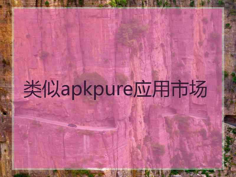 类似apkpure应用市场