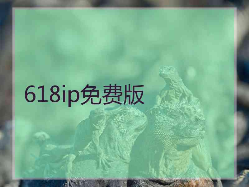 618ip免费版